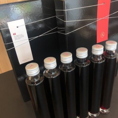 Blind tasting box rood